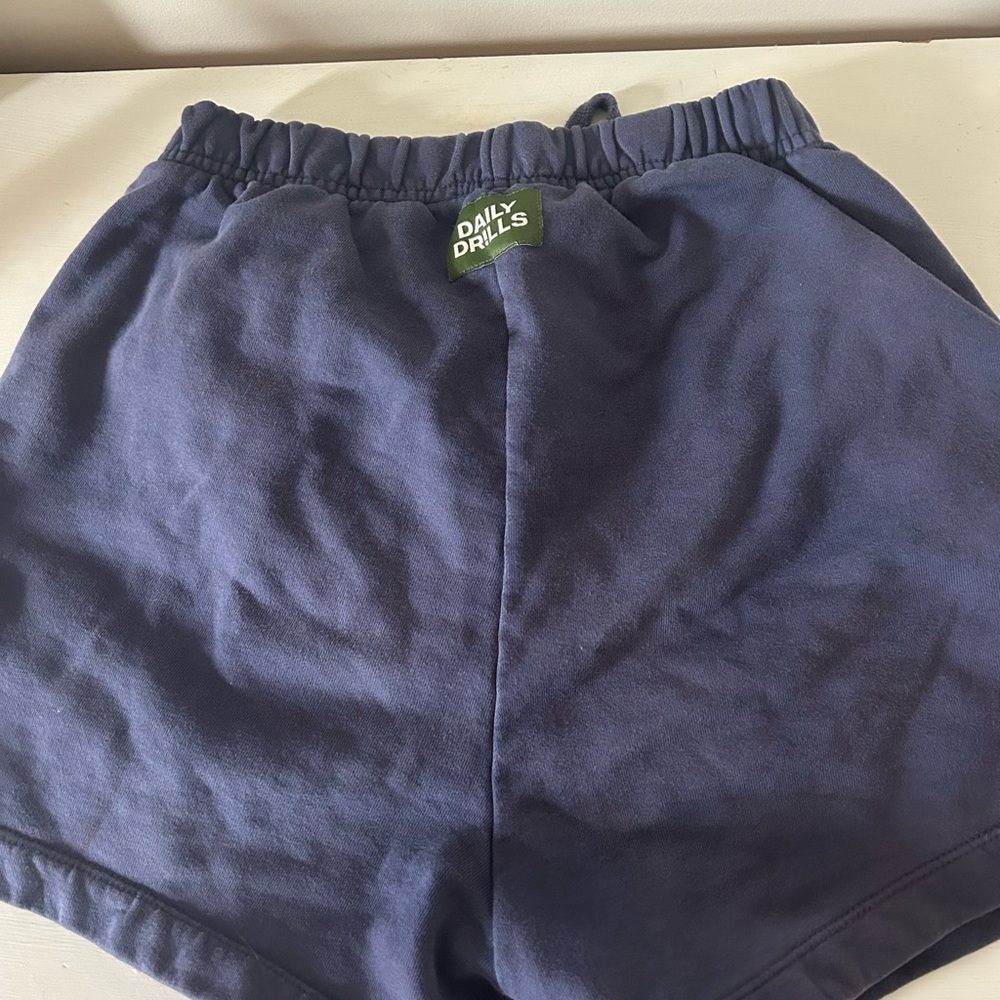 Daily Drills Navy Sweat Shorts